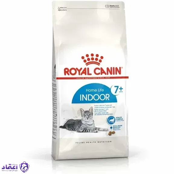 غذای خشک گربه رویال کنین مدل ایندور +7 سال