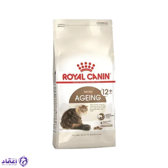 غذای خشک گربه رویال کنین مدل اجینگ +12 سال