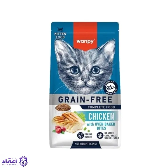غذای خشک گربه ونپی مدل کیتن