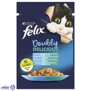 پوچ گربه فلیکس مدل سالمون