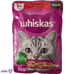 پوچ گربه ویسکاس مدل گوشت
