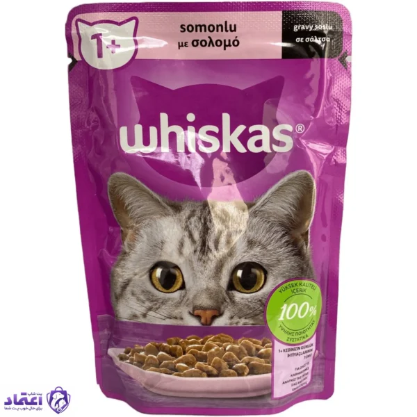 پوچ گربه ویسکاس مدل سالمون