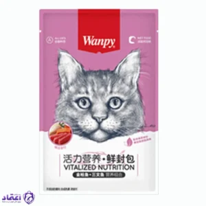 پوچ گربه ونپی آسیایی مدل تون و سالمون
