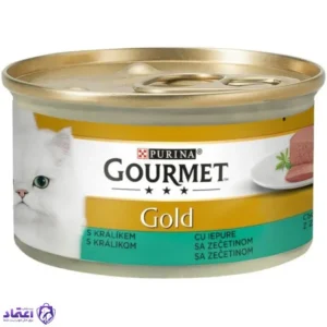 کنسرو گربه گورمت پته طعم خرگوش