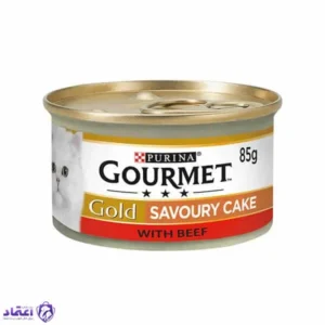 کنسرو گربه گورمت کیکی طعم گوشت